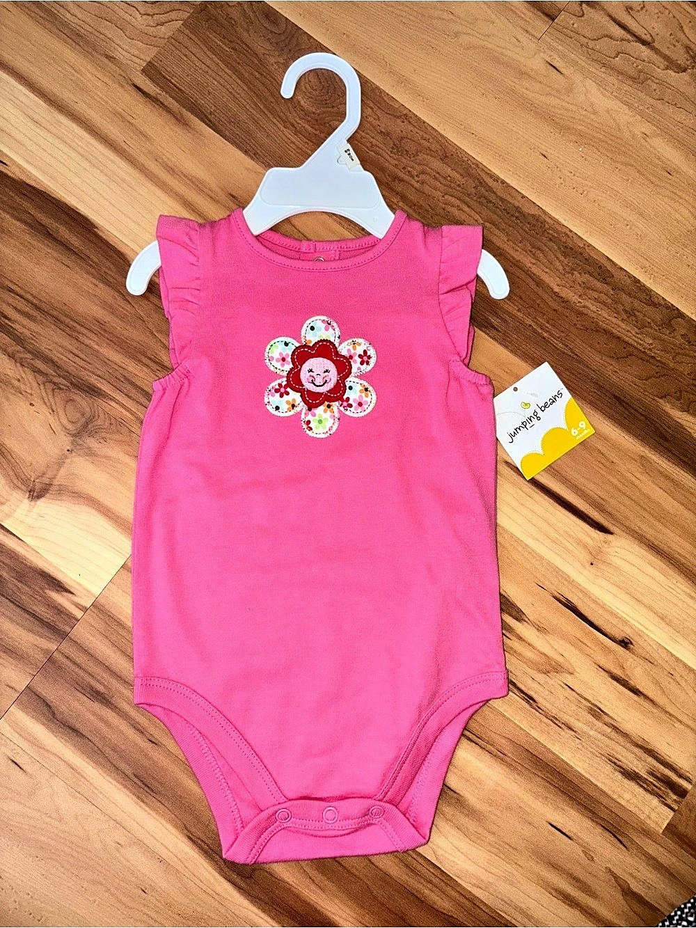 Jumping Beans Pink Baby 6-9 Months NWT